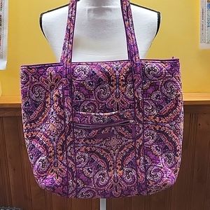 Vera Bradley dream tapestry tote bag